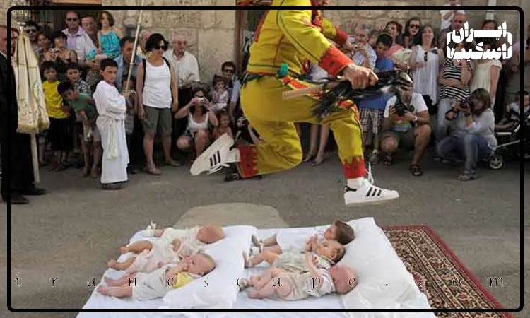 جشن پرش از نوزاد اسپانیا