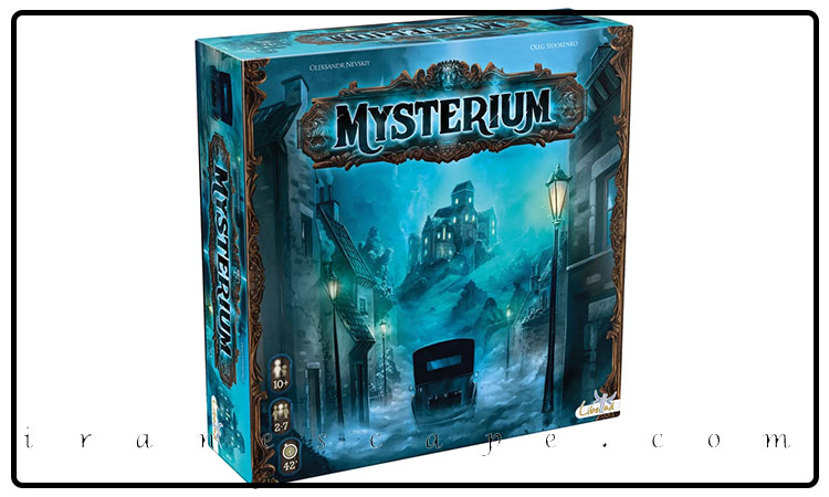 معرفی 10 بازی برتر رومیزی (برد گیم) 7 بازی فکری Mysterium