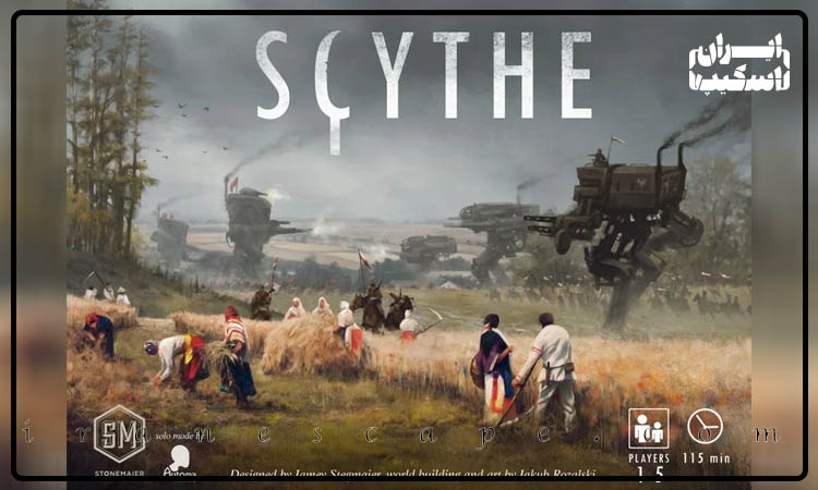 معرفی 10 بازی برتر رومیزی (برد گیم) 5 برد گیم Scythe